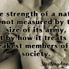 The Strength of a Nation…