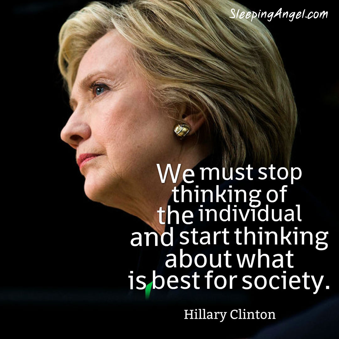 Hillary Clinton Quote
