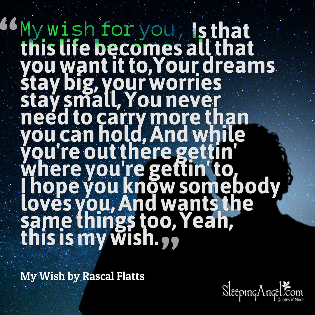 My Wish Quote