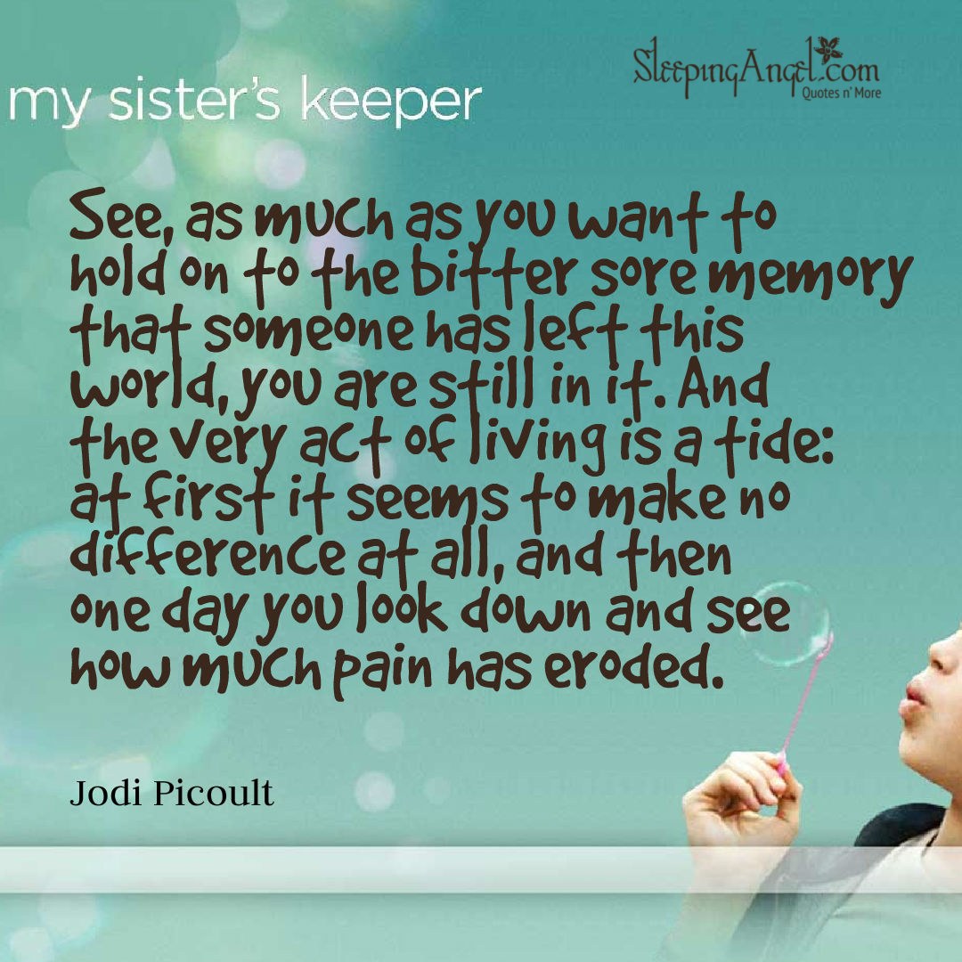 My Sister’s Keeper Quote