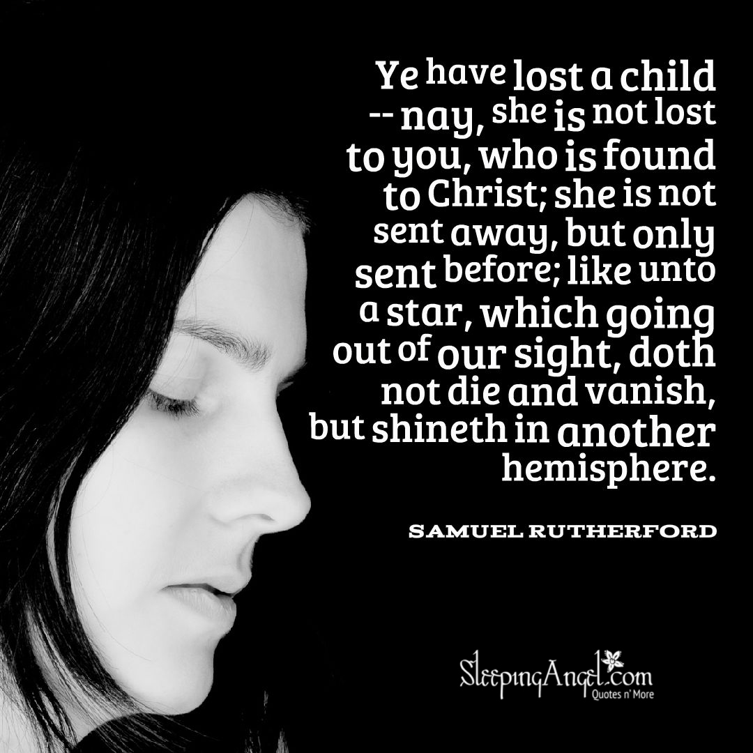 Losing a Child Quote