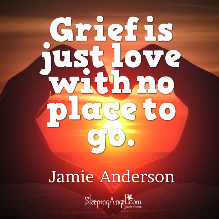 Grief Quote – Sleeping Angel