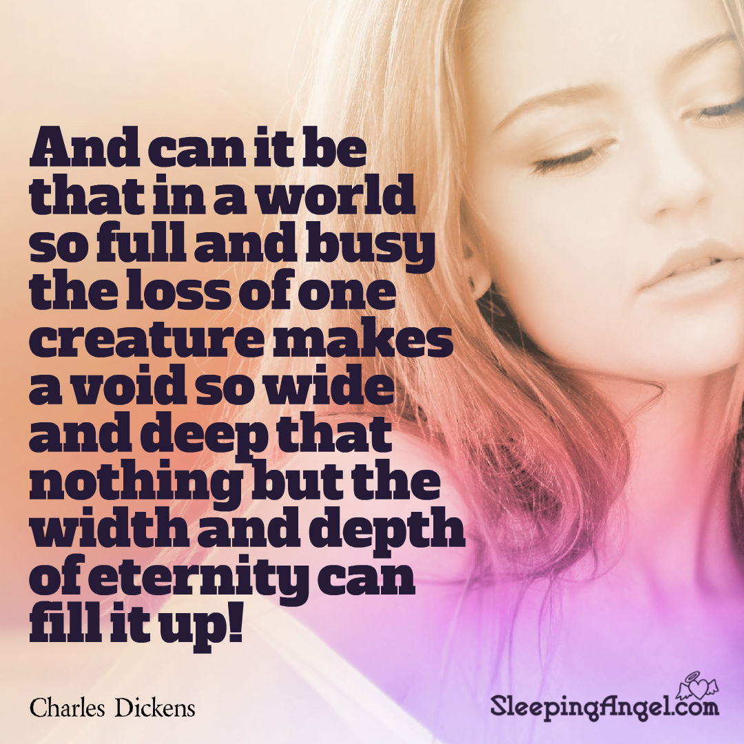 Charles Dickens Grief Quote