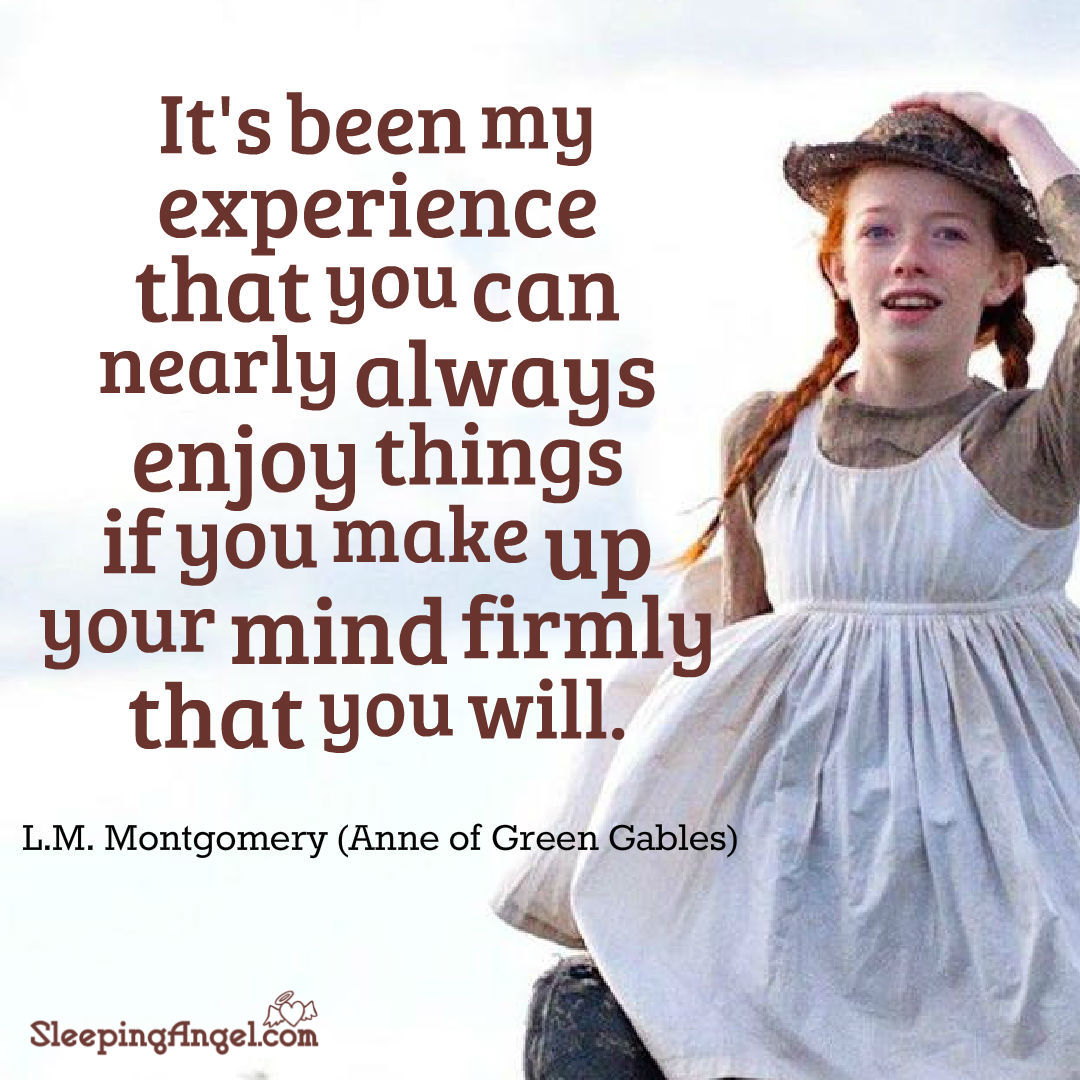 Anne of Green Gables Quote