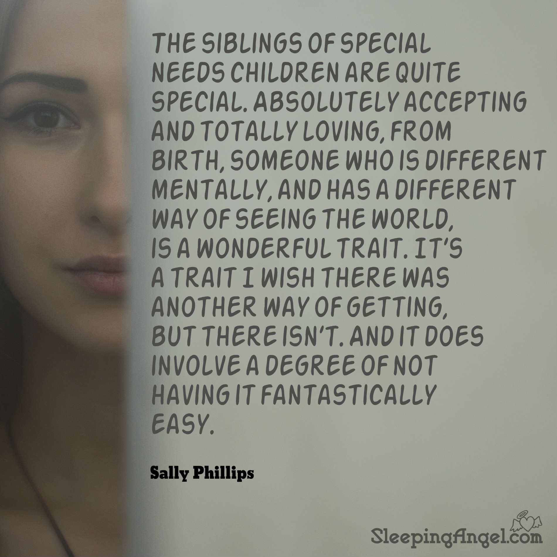 Siblings of Special Needs Children Quote