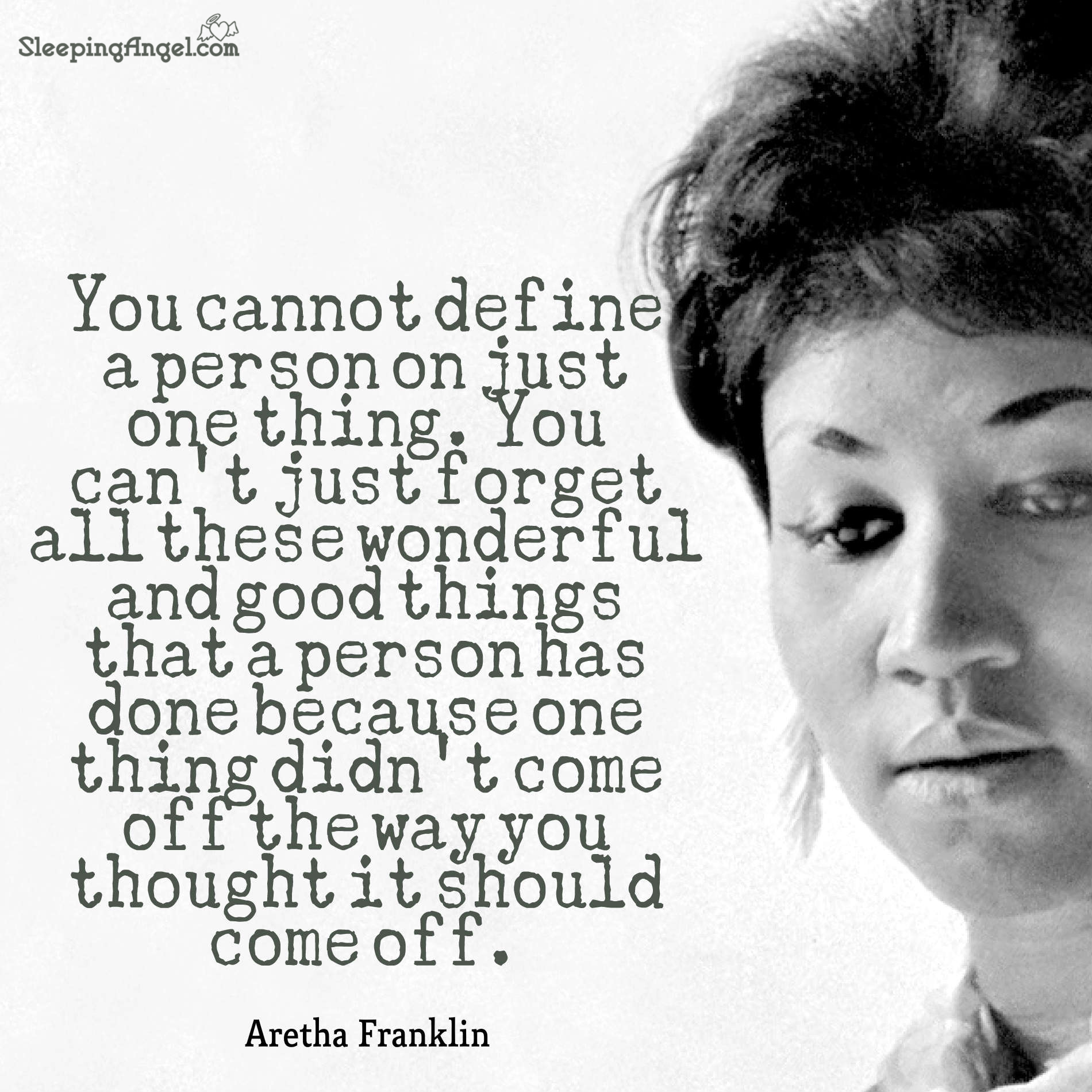 Aretha Franklin Quote
