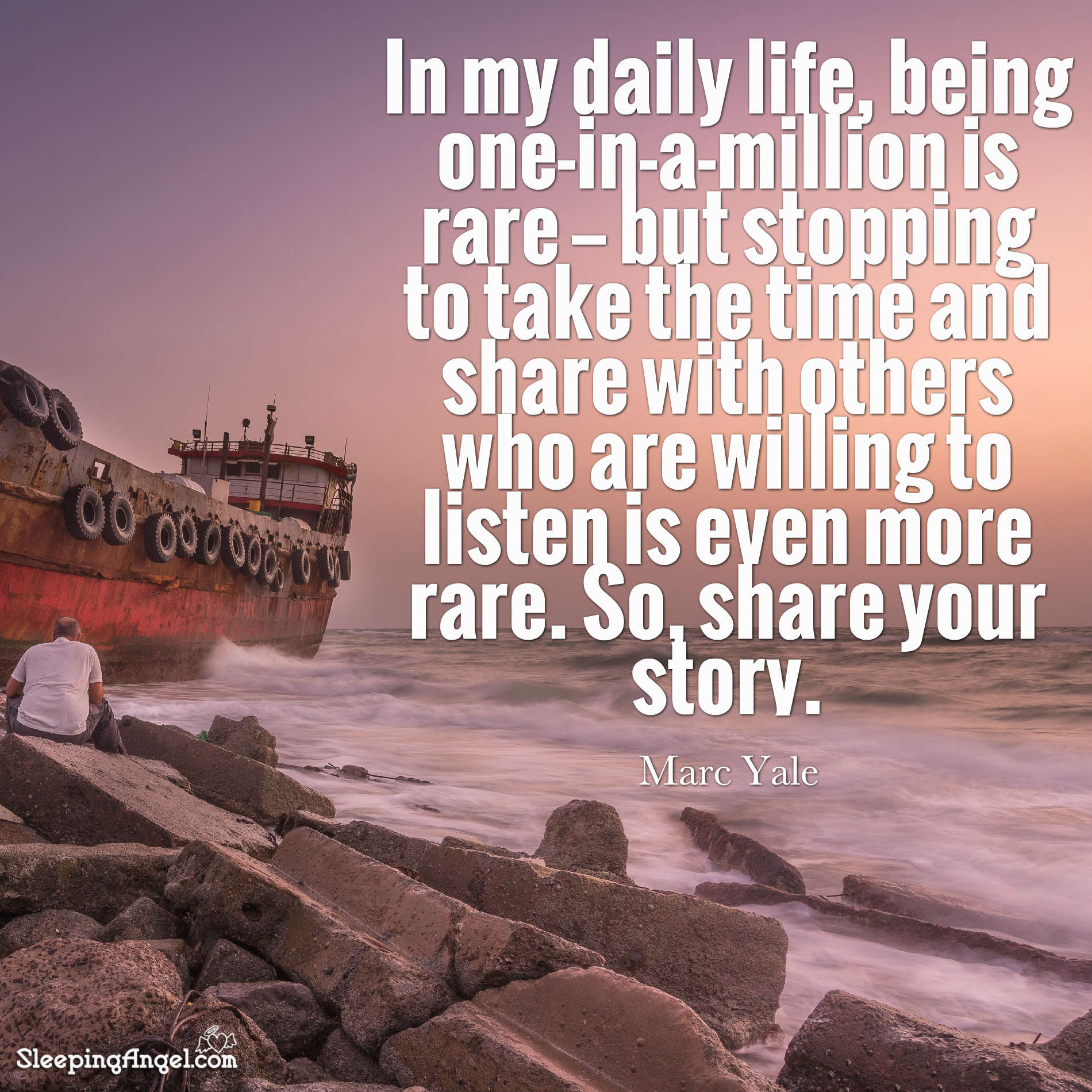 Share Your Story Quote