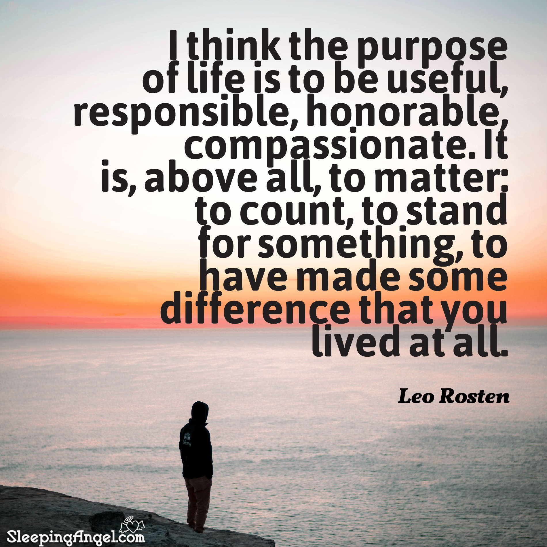 The Purpose of Life Quote
