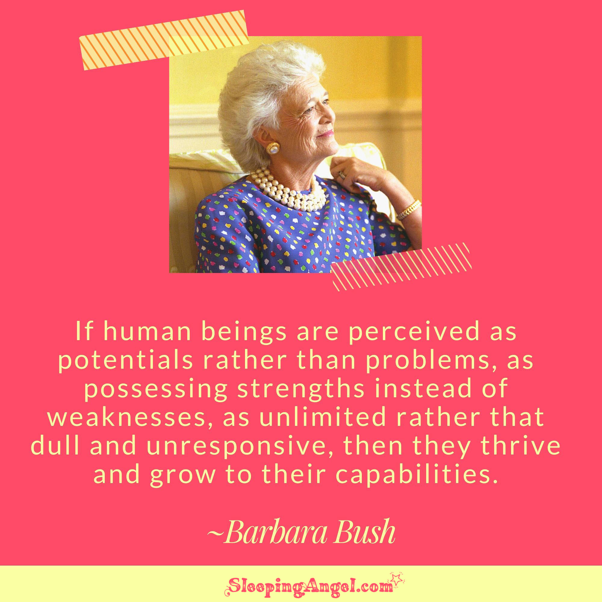 Barbara Bush Quote