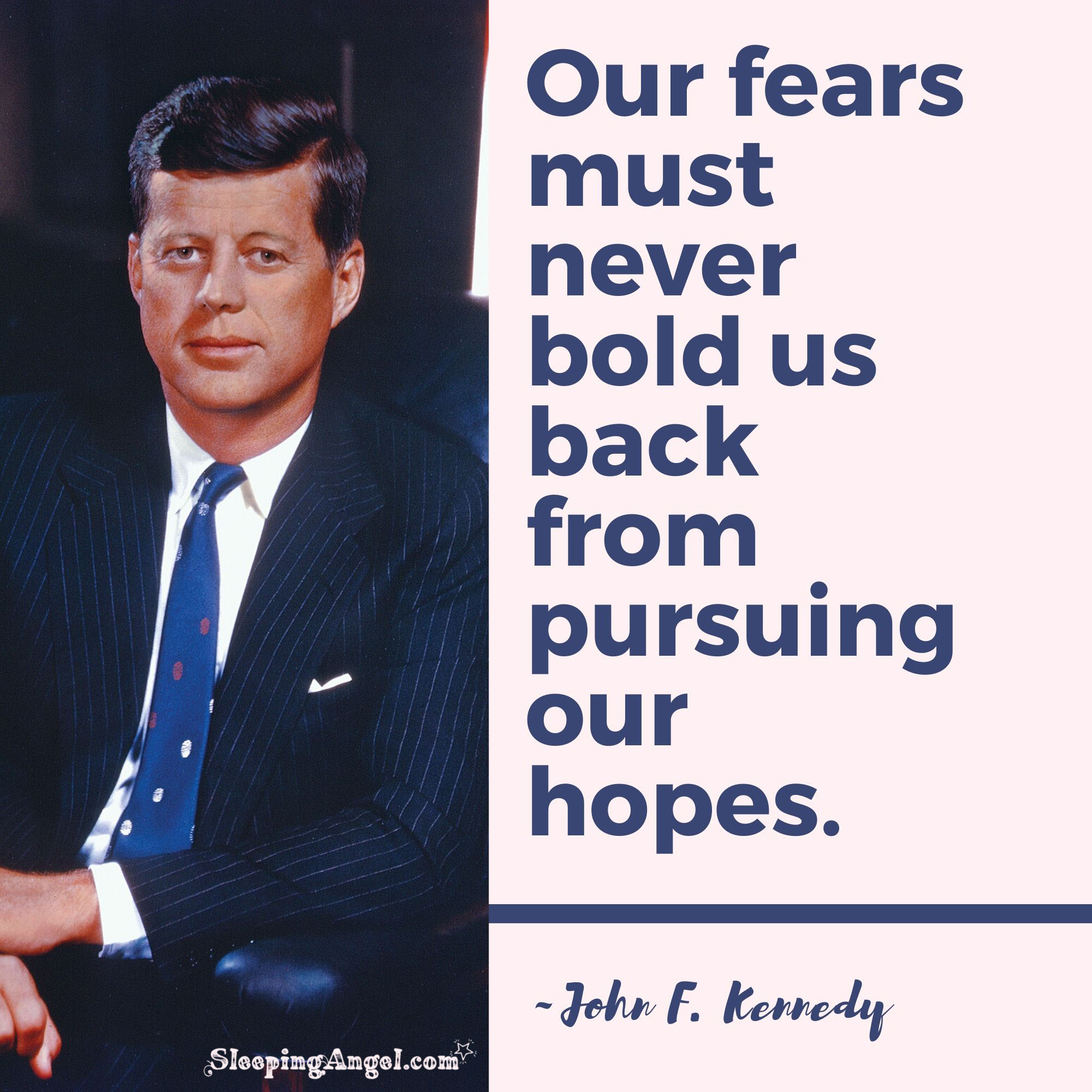 John F. Kennedy Quote