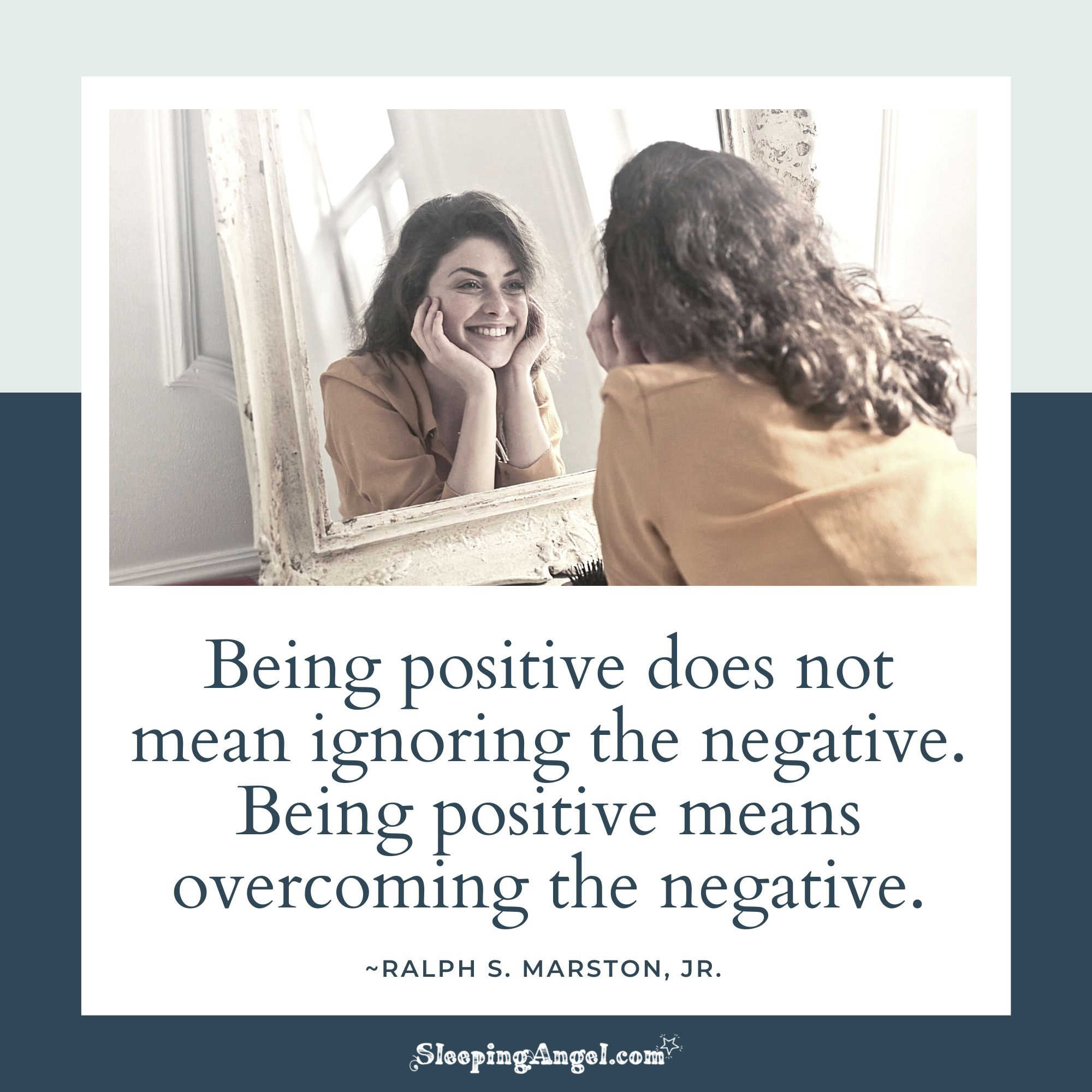 Being Positive Quote