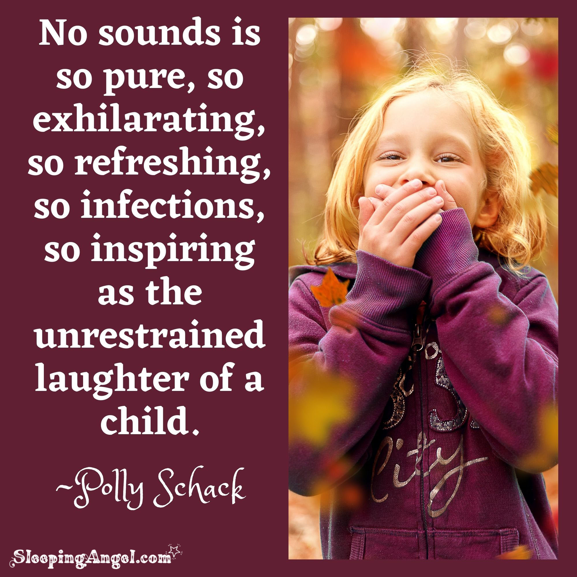 Laughter of a Child Quote