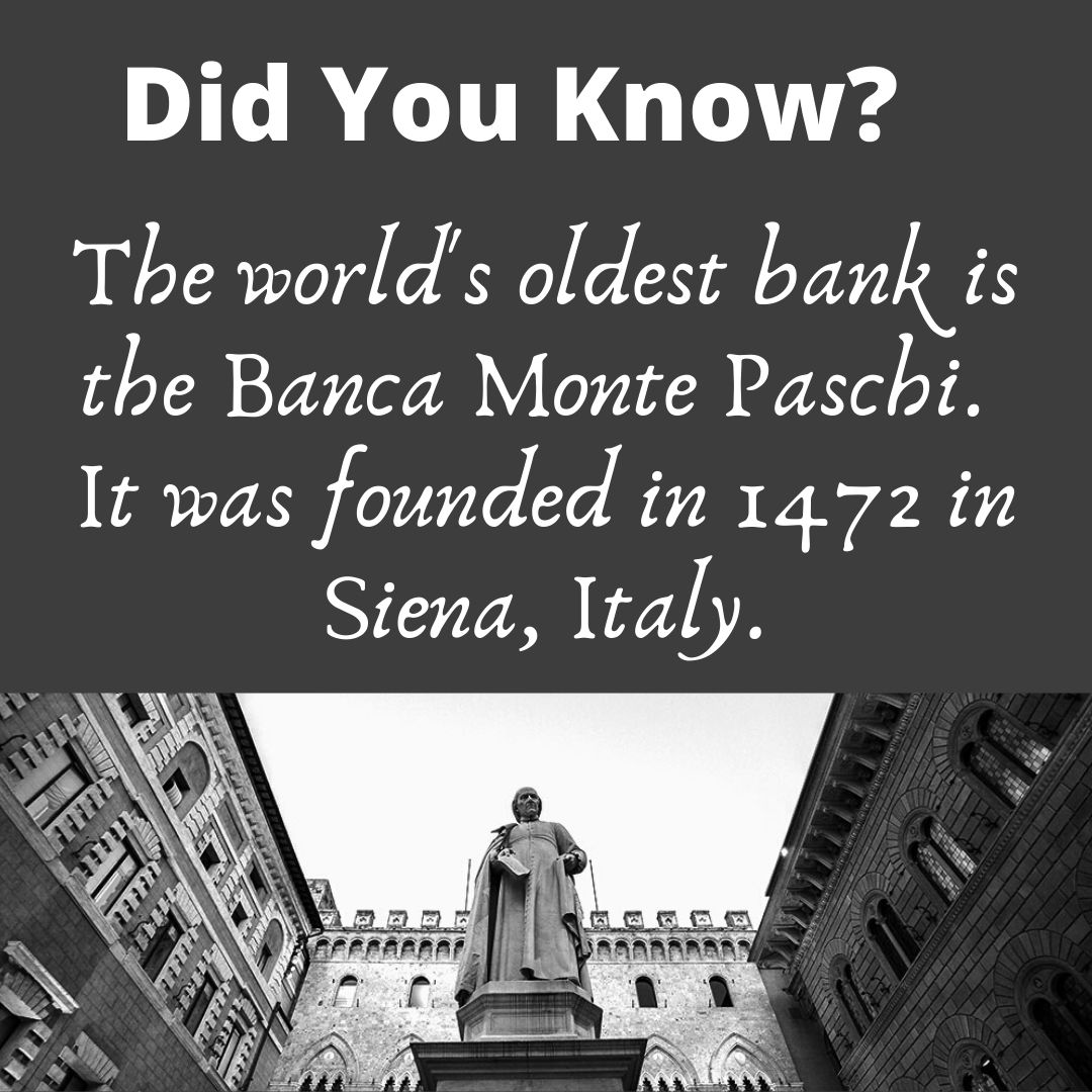 Did You Know? The Oldest Bank