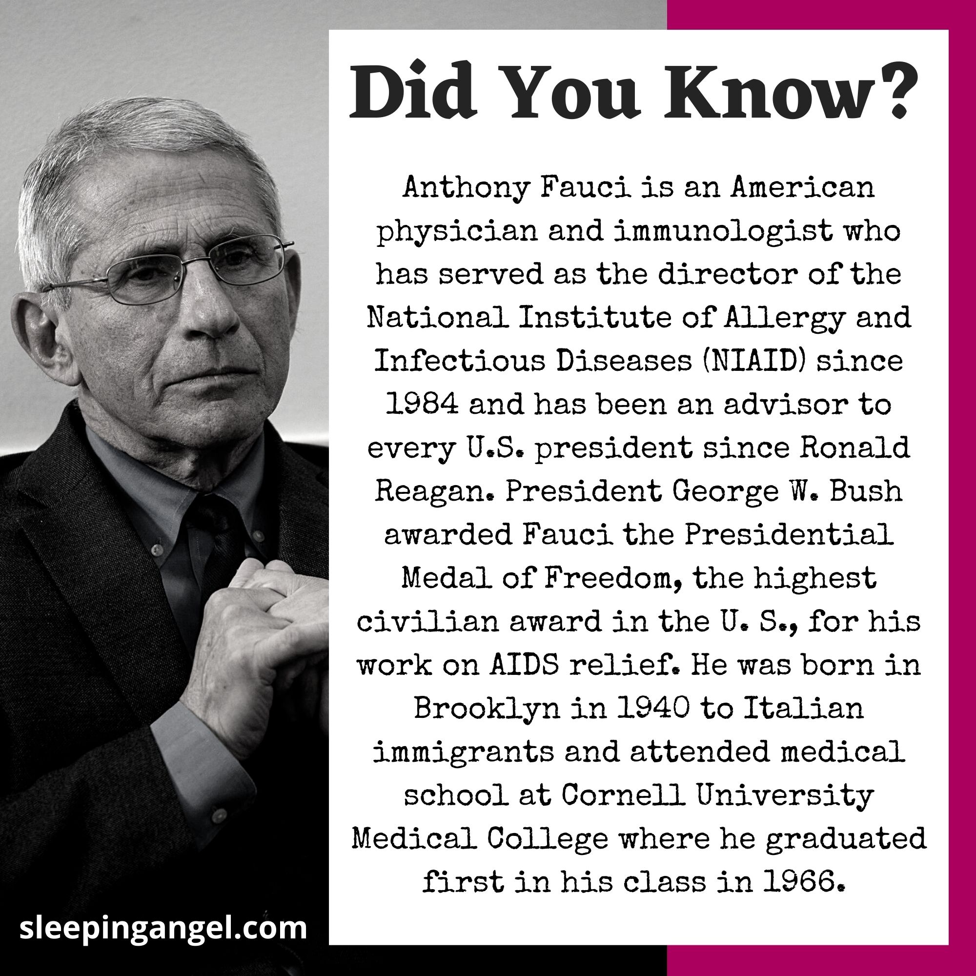 Did You Know? Dr. Fauci
