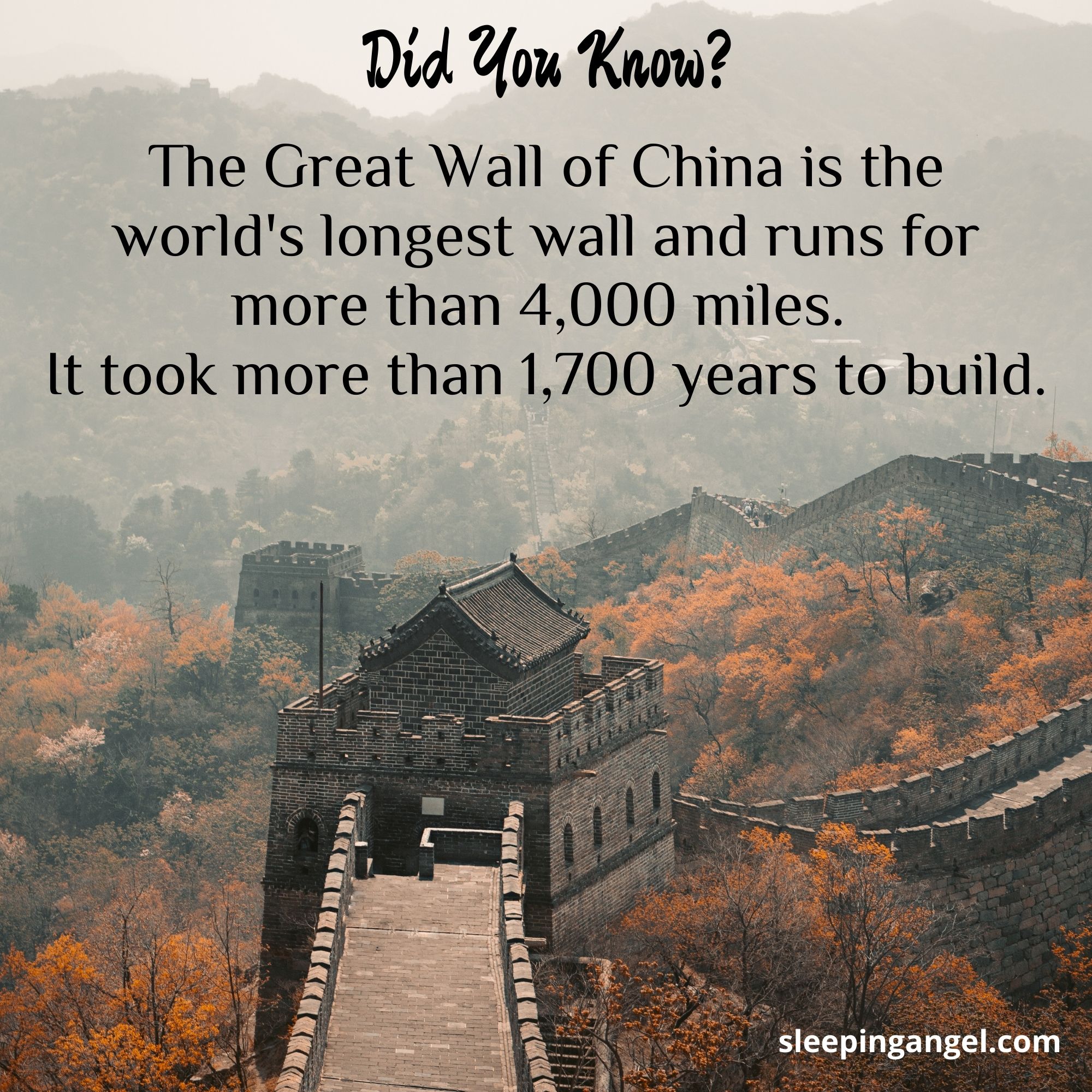 Did You Know? The Great Wall of China