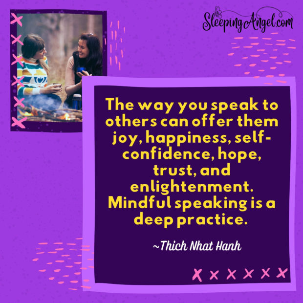 Mindful Speaking Quote