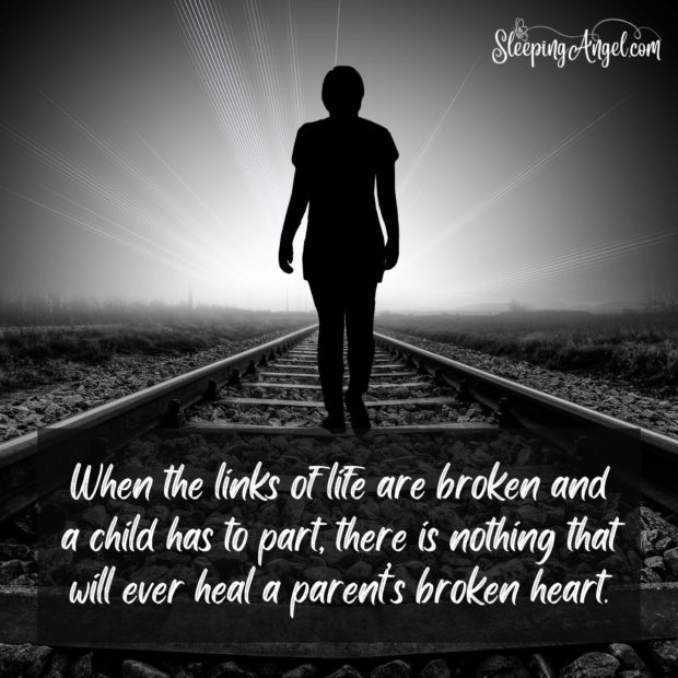 Parent’s Broken Heart Quote