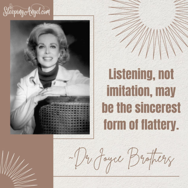 Dr. Joyce Brothers Quote