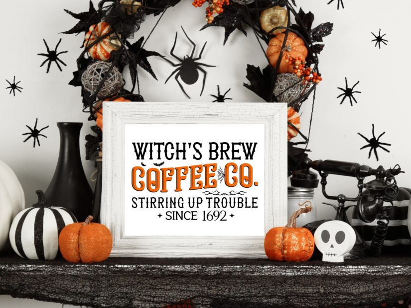 Witch’s Brew Poster | Halloween Sign | Halloween Poster | Halloween Decor