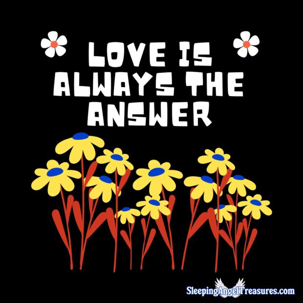 Love is Always the Answer 🌺 Magnet