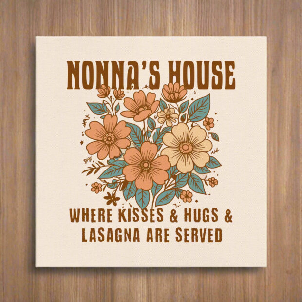 Nonna’s House Canvas