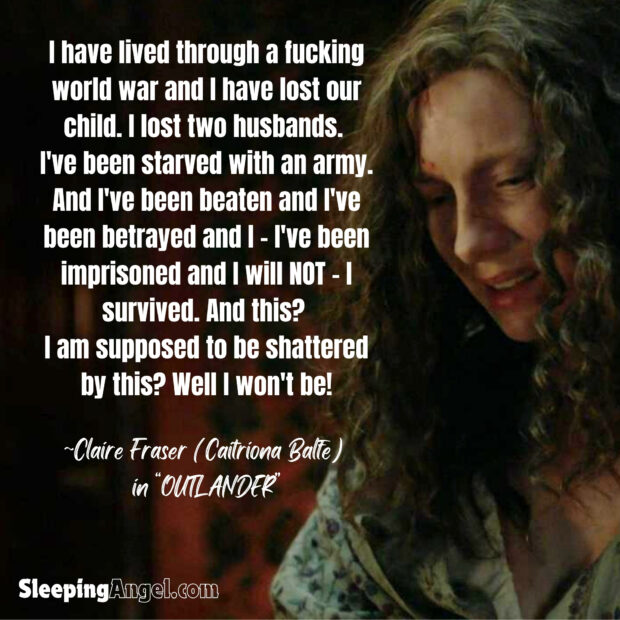 Claire Fraser (Outlander) Quote