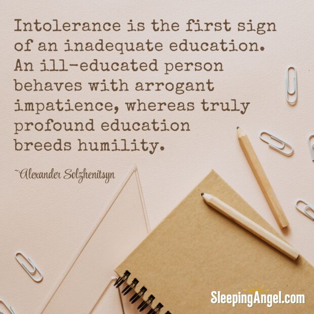 Intolerance Quote