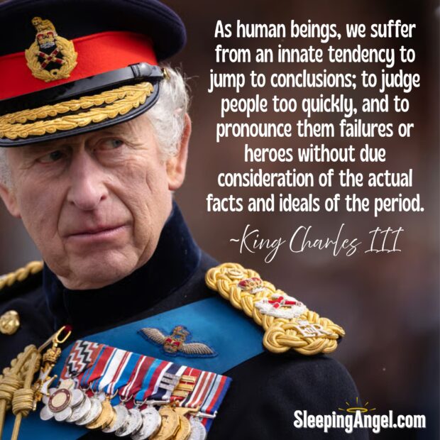 King Charles III Quote