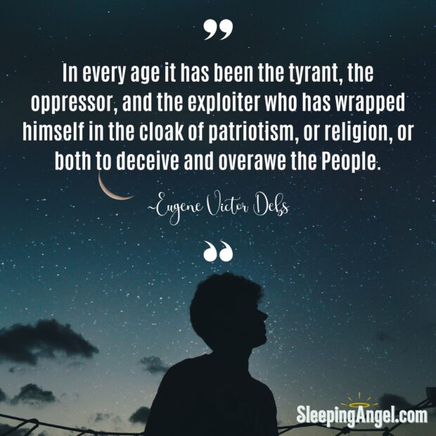 Tyrants Cloaked in Patriotism Quote