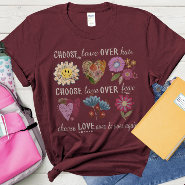 Choose Love Over Hate T-Shirt