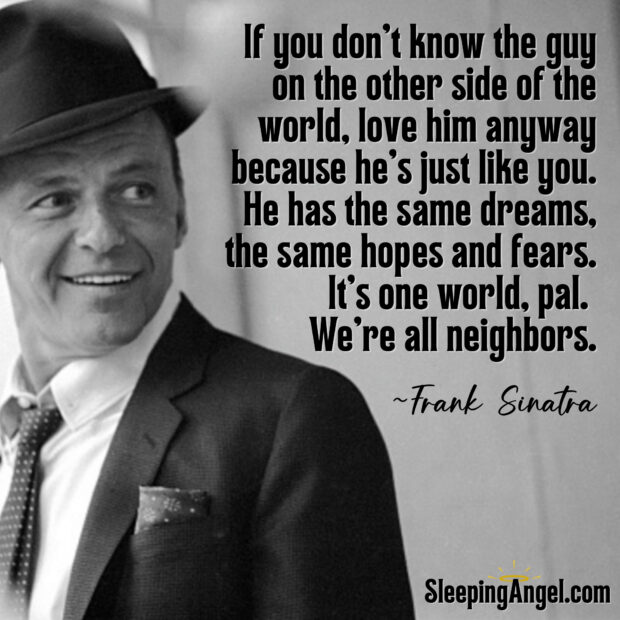 Frank Sinatra Quote