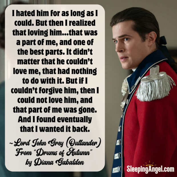 Lord John Grey Outlander Quote