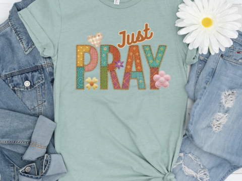 Just Pray Christian T-Shirt